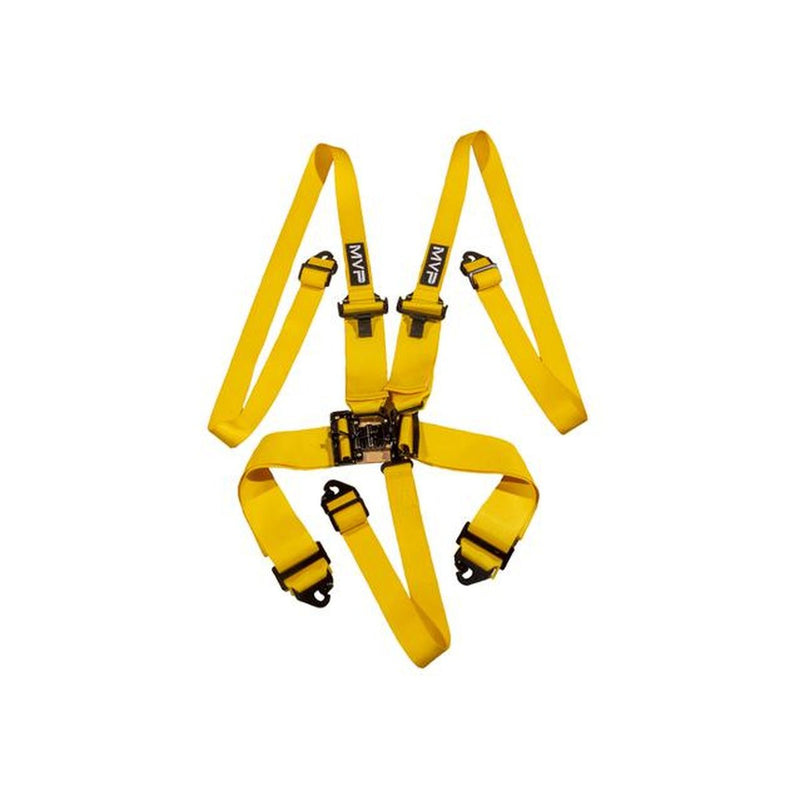 MVP Racing Harness 5 Point Hans 2-3" Belts Latch Type