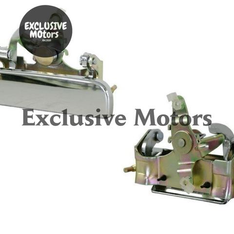 Ford Courier / Mazda B Series Tailgate Handle, Chrome, (1985-2006)