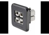 Narva Connector Dual 50A Flush Mount 81112BL