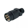 Narva 7 Pin Trailer Plug Quickfit Round Plastic 82185BL