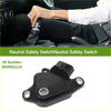 Black plastic neutral safety switch with metallic mounting holes and central sensor for toyota vios 2005-2012