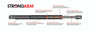 StrongArm Hatch LH Strut 4870L - Fits Honda Civic (EK)