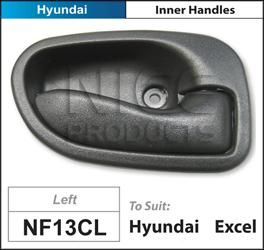 Nice Door Handle Inner LH Black NF13CL