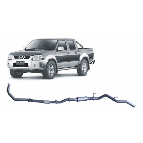 Redback Extreme Duty Exhaust 3in Turbo Back (No Cat With