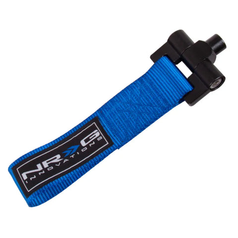 NRG TOW-E30BL NRG Bolt-In Tow Strap Blue- BMW E30