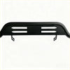 Black metal nudge bar with horizontal slats and mounting brackets for mazda bt 50 2021 plus front sensors