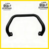 Black curved ute offroad front bumper guard with mounting brackets nudge bar compatible front sensors mitsubishi pajero 2015-2018