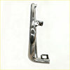 Shiny chrome nudge bar with sleek curved design and mounting brackets compatible with mitsubishi triton 2005-2015