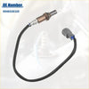 Black braided o2 oxygen sensor cable with metallic head and gray connector for toyota estima acr30 2azfe 2006-2010