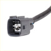 Gray plastic electrical connector with black insulated cable for o2 oxygen sensor upstream toyota sienna avalon 2000-2023