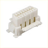 White plastic obd2 diagnostic connector female socket with 16 terminals for toyota kia 4wd ute offroad use