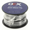 OEX Auto Cable 10A Single Core 3mm x 7m Black ACX0700-7M