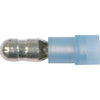 OEX Crimp Terminal Male Bullet Blue 4mm Polycarbonate (50