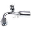 OEX Steel Fitting #6 fits Beadlock #6 90 Degree w/ R134a