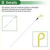 Yellow plastic handle transmission oil level dipstick with long metal shaft for Toyota Hiace LH184 LH174 Hilux 4Runner 2005-2015