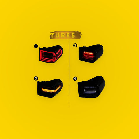 OLED Tail Lights Assembly for Toyota FJ Cruiser (2007-2014)