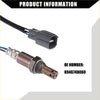 Bronze-colored oxygen sensor with gray plastic connector and black wiring for toyota highlander 2004-2005 back side view