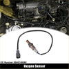 Black-coated oxygen sensor with metallic threaded body and plastic connector for toyota highlander 2004-2005 engine