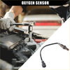 Black oxygen sensor with metallic connector and coiled wire for Toyota Highlander 2004-2005 3.3L back side view