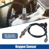 Black-coated oxygen sensor with metallic threaded body and gray connector for toyota venza 35l 2009-2015