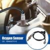 Black-coated oxygen sensor with metallic threaded body and plastic connector for toyota venza 35l 2009-2015