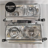Toyota Land Cruiser LC80 / FJ80 / HDJ80 / FZJ80 Pair of Crystal Headlights (1991-1994)