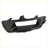 Black plastic front grille for honda vehicle shown with pair rh and lh fog light trim for chevrolet silverado 2014–2015