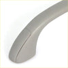 Gray plastic passenger roof grab handle with smooth curved design for Toyota Hilux SR5 2004-2013