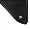 Black plastic back side of passenger side mirror power fold with led signal light for ram 1500 2013-2019