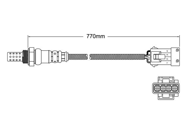 PAT Oxygen Lambda Sensor EGO-186