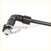 Black rubber-coated pcv valve connector hose tube with chrome metal connector and bracket for ford ranger 2002-2008