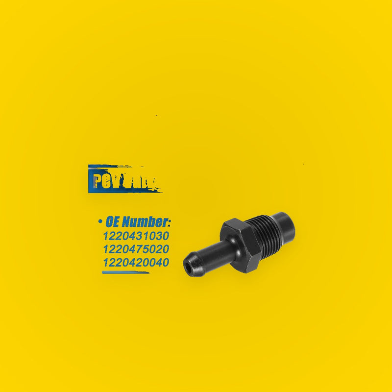 PCV Valve Fittings for Toyota - Exhaust Valve, Black