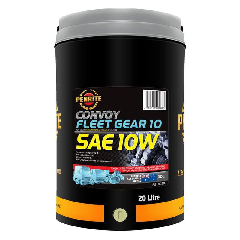 Penrite Convoy Fleet Gear Oil 10W 20L FG10020