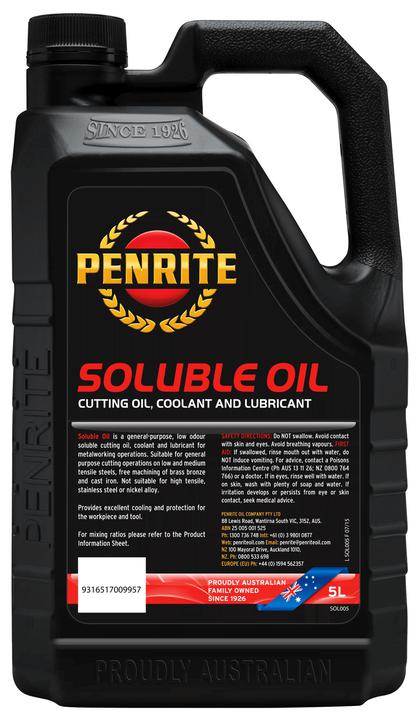 Penrite Soluble Oil 5L SOL005