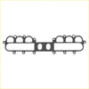 Black rubber permaseal fuel injection plenum gasket with precise cutouts and mounting holes for ford territory sx sy