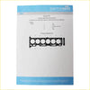 Permaseal s2267ss silver steel cylinder head gasket for ford falcon xr6 ba bf fg with torque specs and sequence diagram