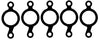 Permaseal Exhaust Manifold Gasket MS3715