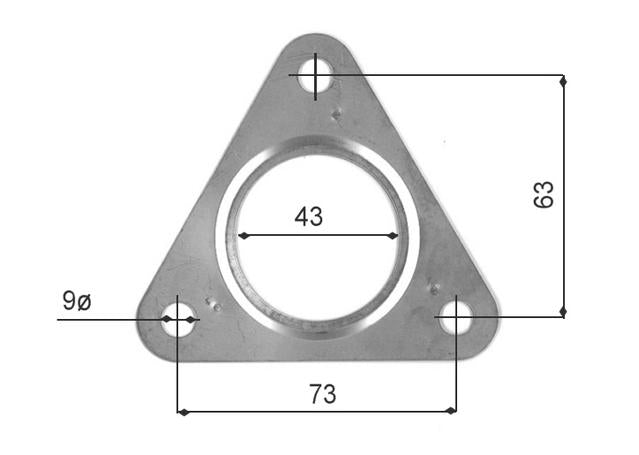 Permaseal Turbo Outlet Gasket TUR068