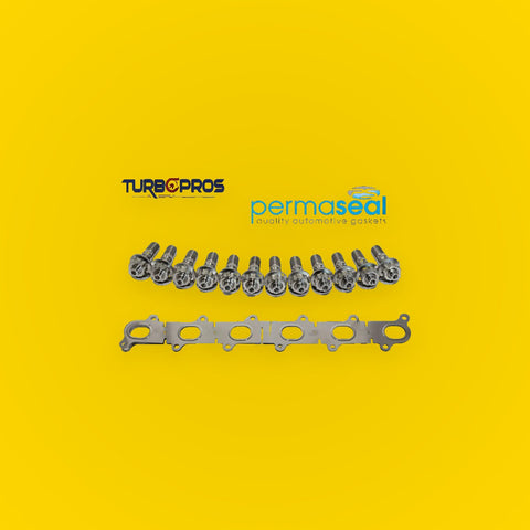 Permaseal Turbo&Manifold Titanium Stud&Gasket Kit for Ford Falcon XR6 Barra 4.0L