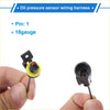 Black and yellow pin sensor wiring harness with 18-gauge pins for toyota land cruiser 2008-2017 shown from back side
