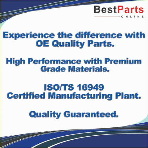 Bestparts pinion seal differential for gmc sierra and chevrolet silverado with blue and white text on curved background