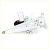 Silver metal power motor rear door window regulator with black motor housing and wiring for toyota hilux 2004-2016 back side