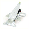 Silver metal power motor rear door window regulator with motor and brackets for toyota hilux 2004-2016