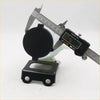 Black plastic car cigarette lighter cover with circular top and bracket for power steering fluid reservoir toyota hilux