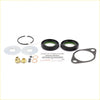 Black rubber power steering gasket kit with green inner seals and metal parts for toyota hilux 2004-2016 gear rex2