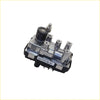 Premium turbo electronic actuator for Ford Ranger px2 px3 Everest 3.2L silver black fuel injector with threaded ports and barcode label