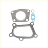 Metallic silver engine head gasket set with blue rubber seal and copper ring for mazda 6 2.3l petrol turbo kit