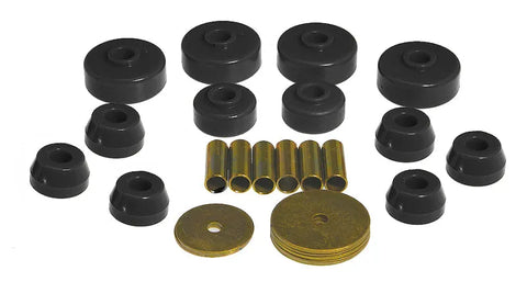 Prothane 18-101-BL Body Mount Kit - Black