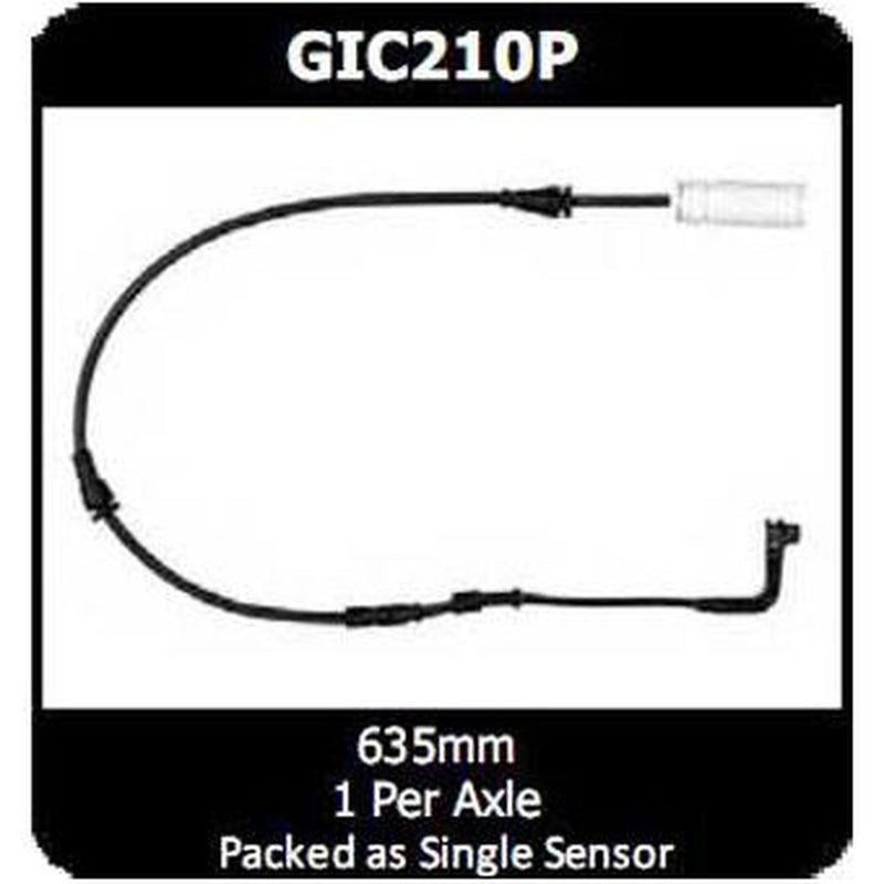 Protex Brake Pad Wear Sensor GIC210P