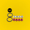 Quick Release Fasteners for Front Bumpers, Trunk/Hatch Lids, & Rear